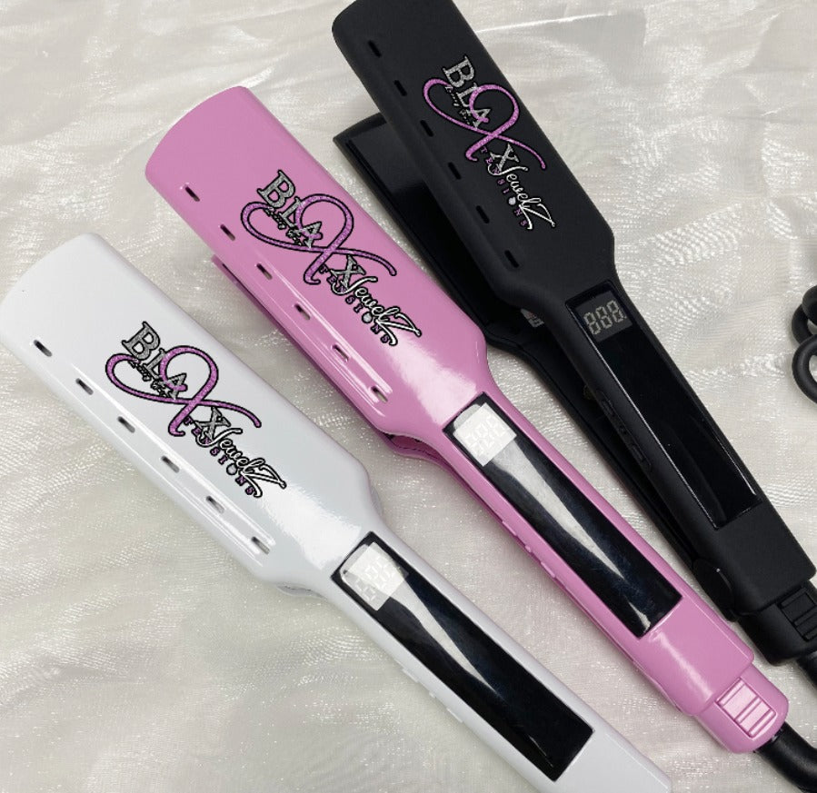 BLAXXJEWELZ PROFESSIONAL STRAIGHTENING TITANIUM ™ 2" ULTRA-THIN STRAIGHTENER