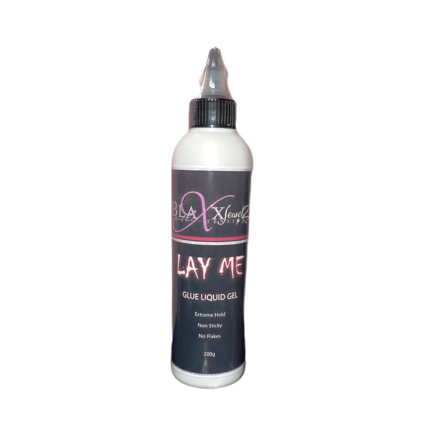 Liquid lay me down glue gel