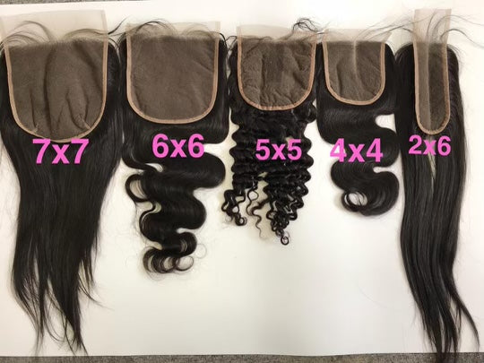 5x5 HD lace closure